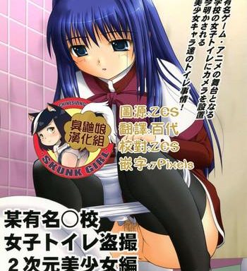 bou yuumei koukou joshi toilet tousatsu 2 jigen bishoujo hen vol 1 2 complete edition cover