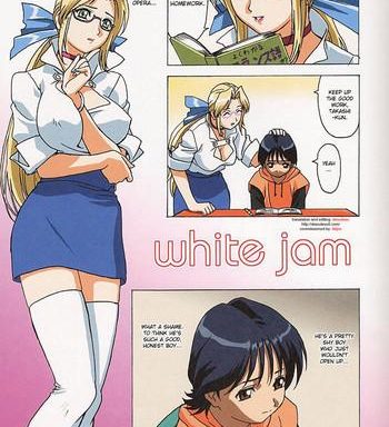 white jam cover