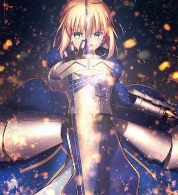 type moon takeuchi takashi fate stay nigh saber avalon fate stay night t chinese cover