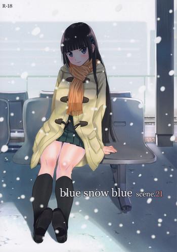 blue snow blue scene 21 cover