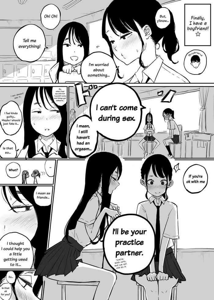 kareshi to no ecchi ga jouzu ni dekiru you ni ecchi no renshuu aite o shite kureru onna tomodachi my female friend became my practice partner so i can get better at sex with my boyfriend cover